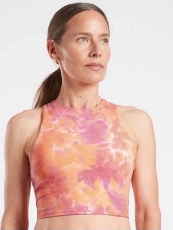 Athleta Other - ATHLETA Conscious Crop Tie Dye M